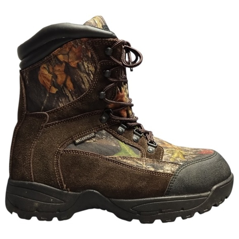 Texas Steer Hiking Boots‎ Men 11W Brown Mossy Oak Waterproof Thinsulate Gore-Tex